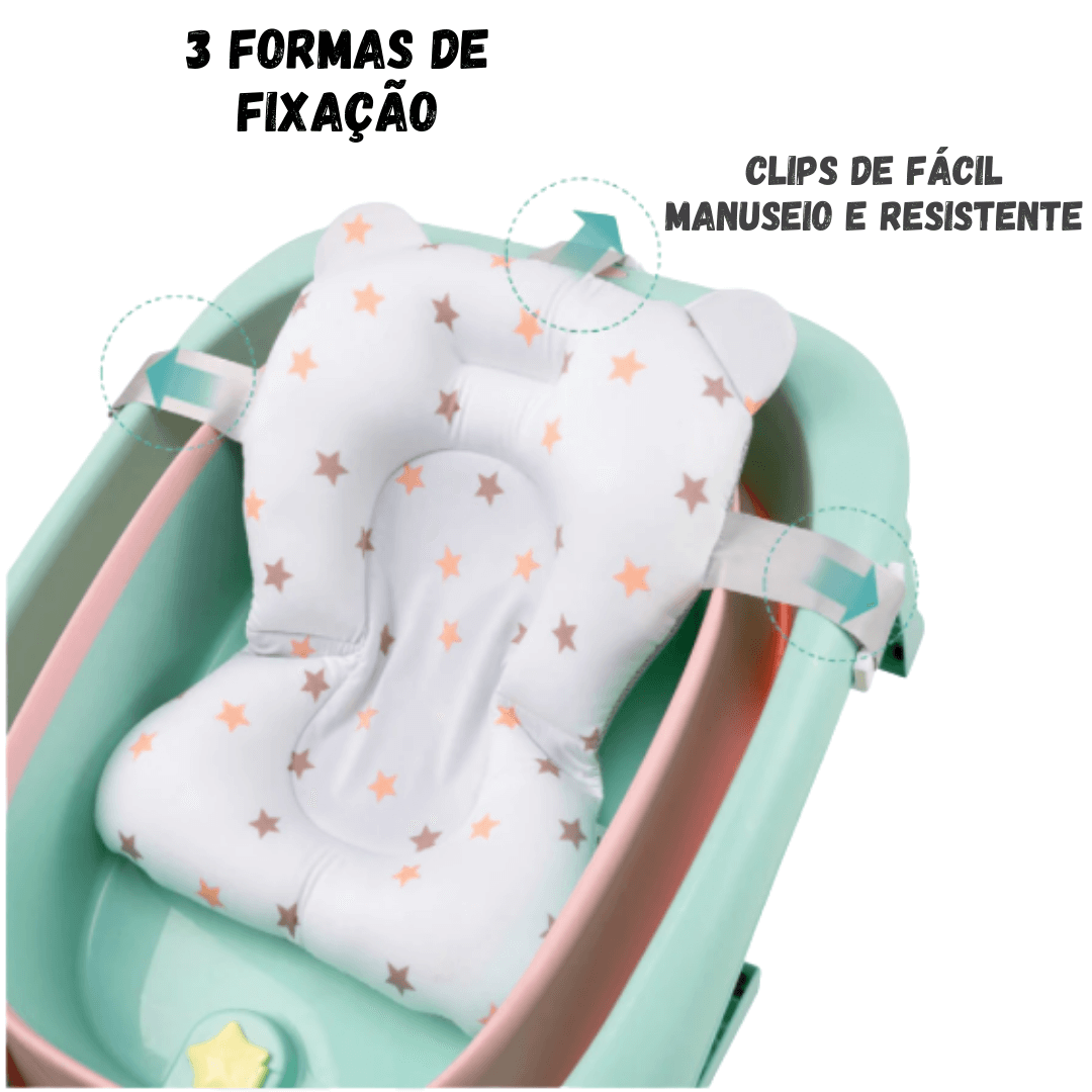 Almofada de Banho Bebê Premium Yokids - YoKids