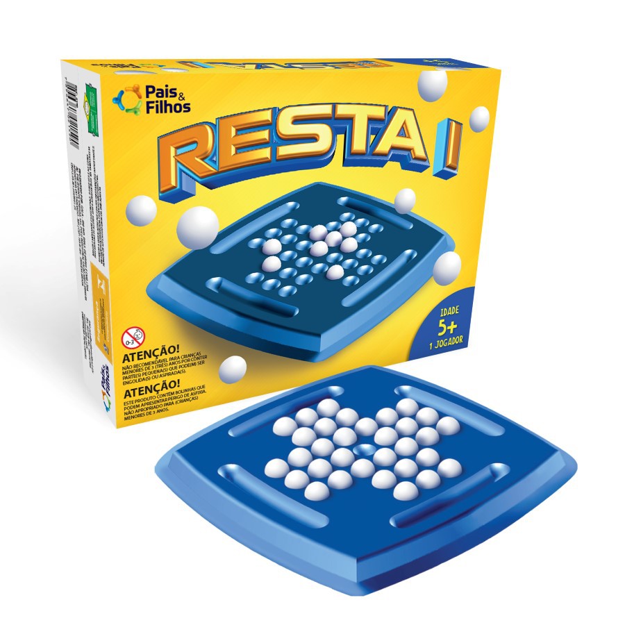 Jogo Resta 1 - Original Nova Edição - YoKids