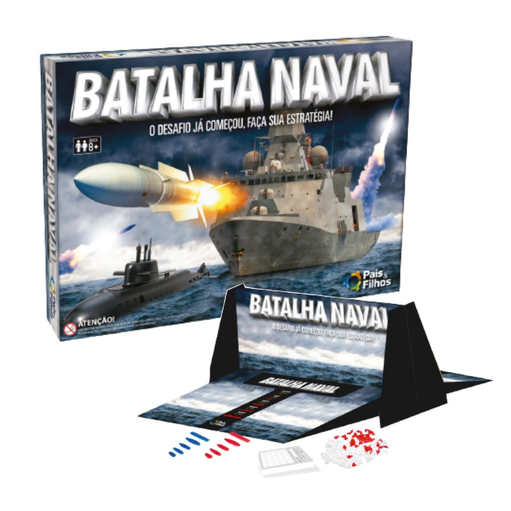 Jogo de Tabuleiro - Batalha Naval Yokids ® - YoKids