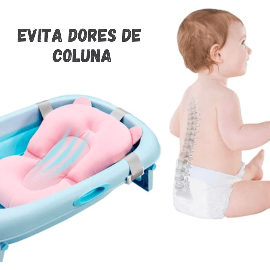 Almofada de Banho Bebê Premium Yokids - YoKids