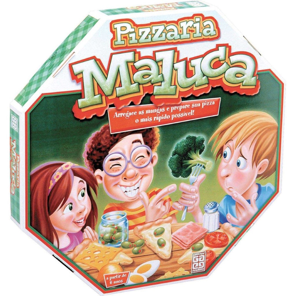 Jogo Pizzaria Maluca - Grow - YoKids