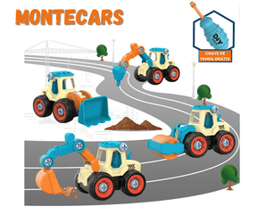 ConstruCars - Construa os próprios carrinhos - yokids - YoKids