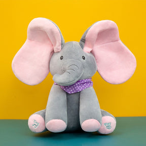 Elefante de Pelúcia que Canta e Interage Yokids® - YoKids