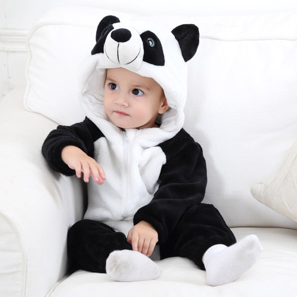 Macacão Infantil Bichinhos - Panda YOKIDS® - YoKids