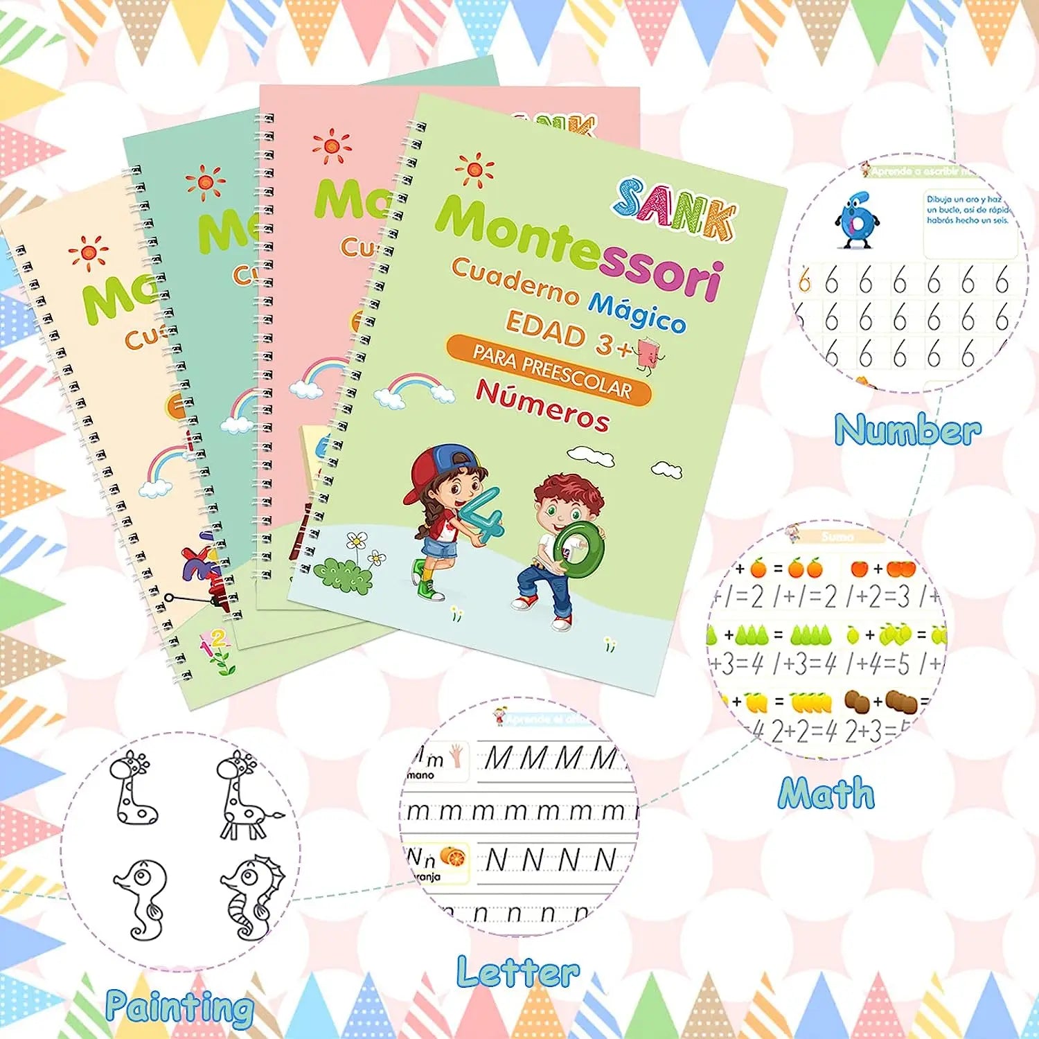 Caderno Mágico Caligrafia Infinity Yokids®