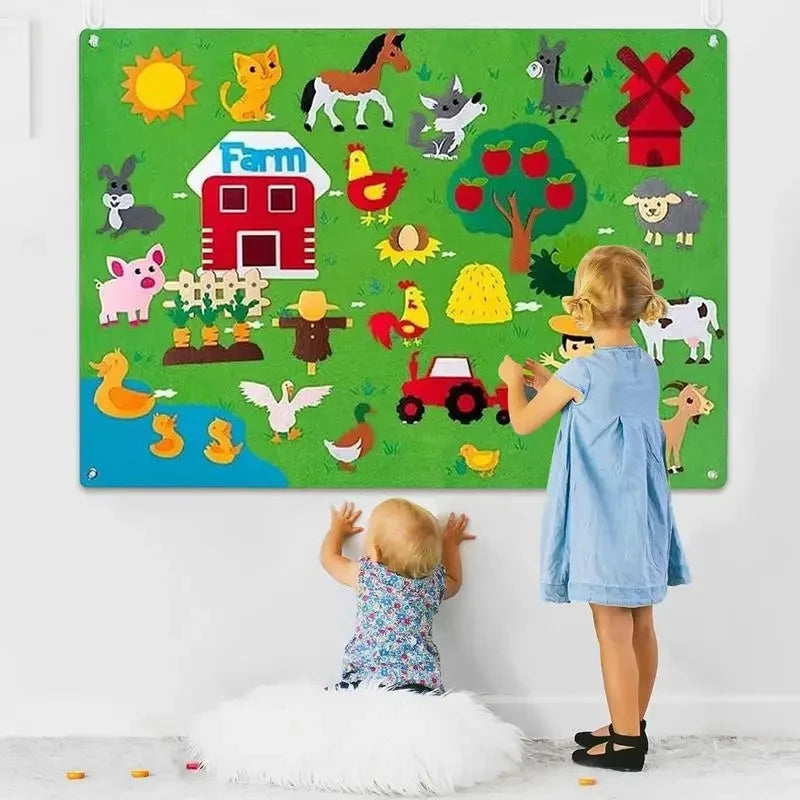 Mural de Aprendizagem Fazenda Yokids® - YoKids