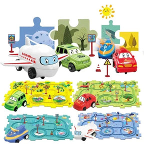 RailCar - Carrinho Elétrico com Trilha Educativa - YoKids