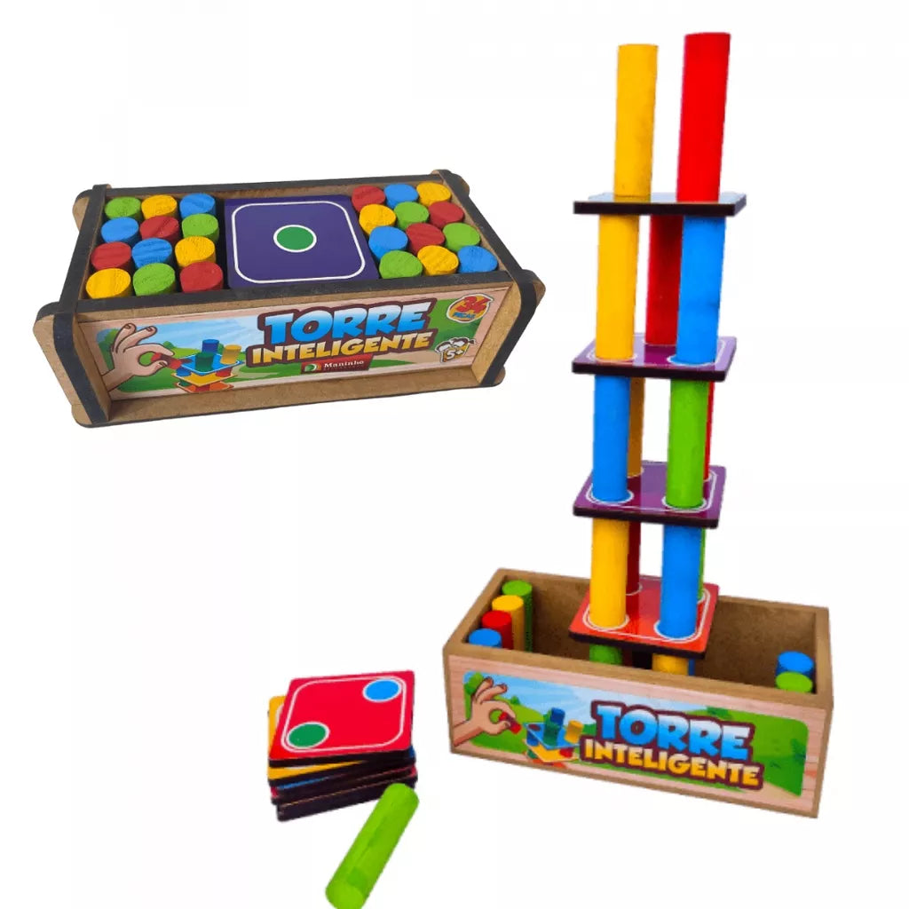 Jogo Educativo Torre Inteligente - YoKids