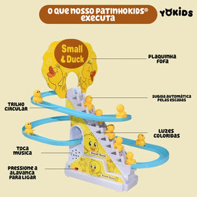 PatinhoKIDS - Pista Musical com Luzes +4 brindes Yokids® - YoKids