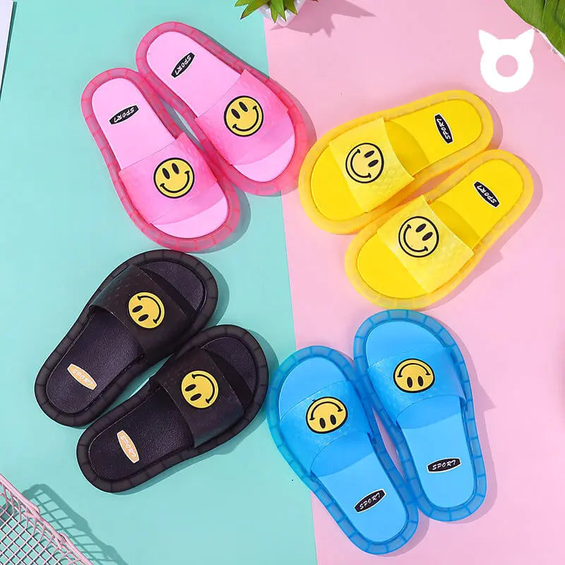 Chinelo Led Rostinho Feliz Infantil Confortável  Yokids®