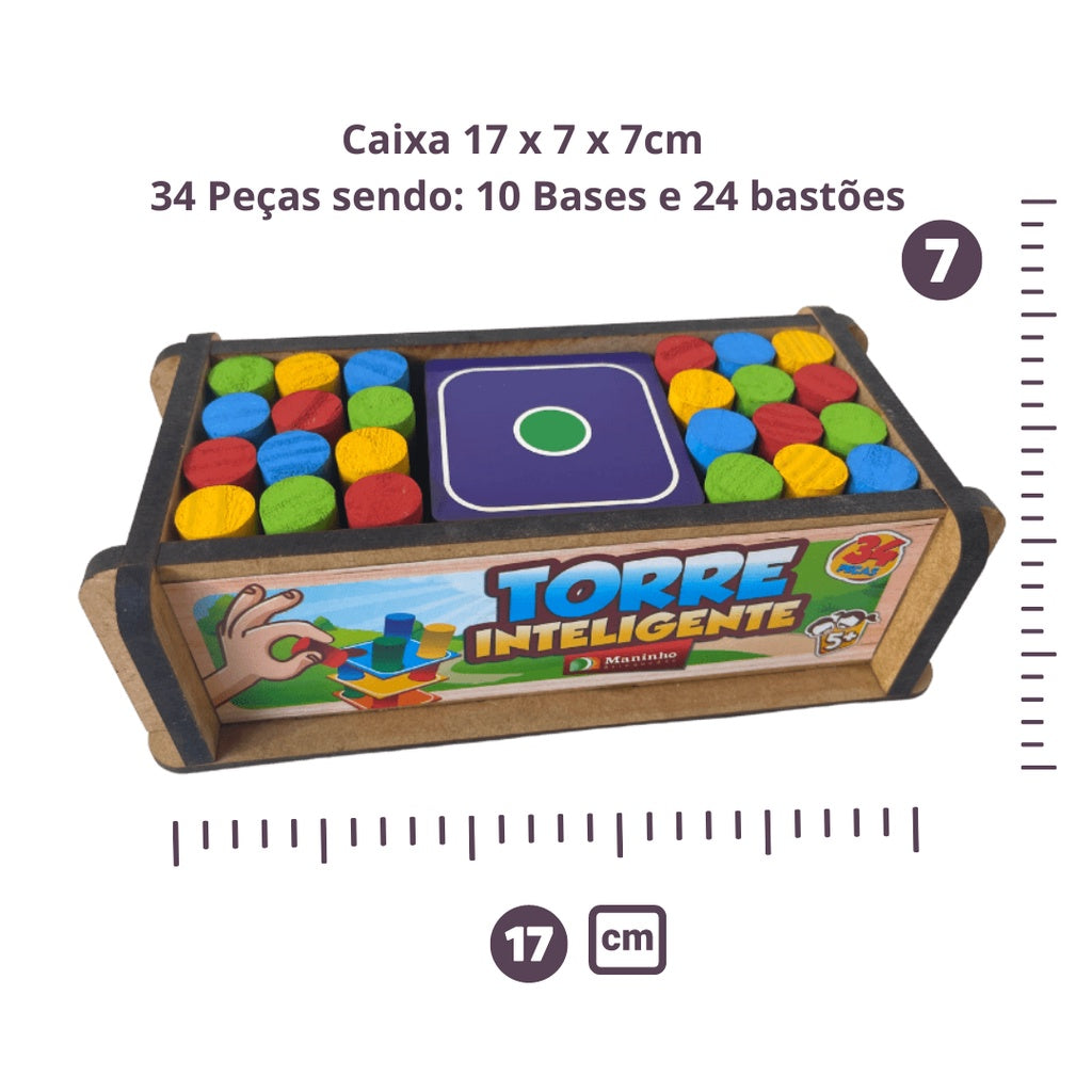 Jogo Educativo Torre Inteligente - YoKids