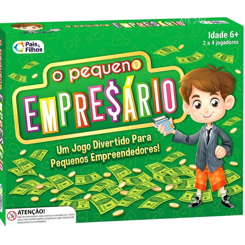 Jogo Tabuleiro Educativo - O Pequeno Empresário - YoKids