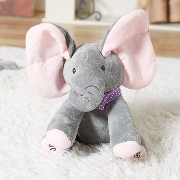 Elefante de Pelúcia que Canta e Interage Yokids®