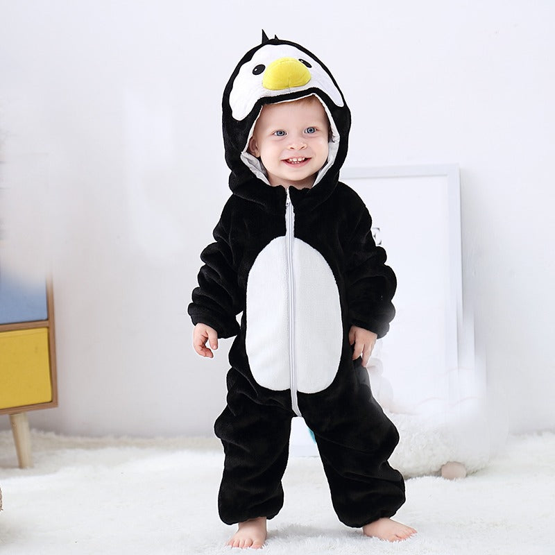 Macacão Infantil Bichinhos - Pinguim YOKIDS® - YoKids